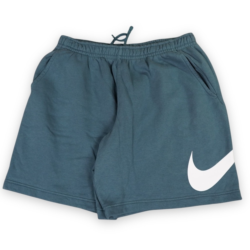 Nike Men's Teal Athletic Shorts with White Swoosh